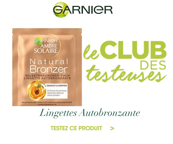 Lingettes Autobronzante Garnier Gratuites
