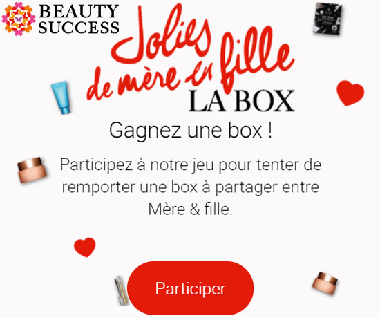 Jeu Concours Beauty Success Box Jolies Mères & Filles