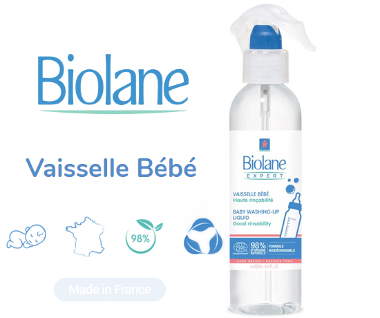 Test Gratuit : Biolane - Liquide Vaisselle Bébé - Tous Testeurs