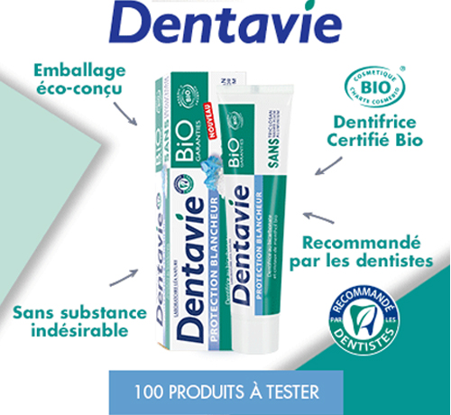 Dentifrice Protection Blancheur de la marque Dentavie