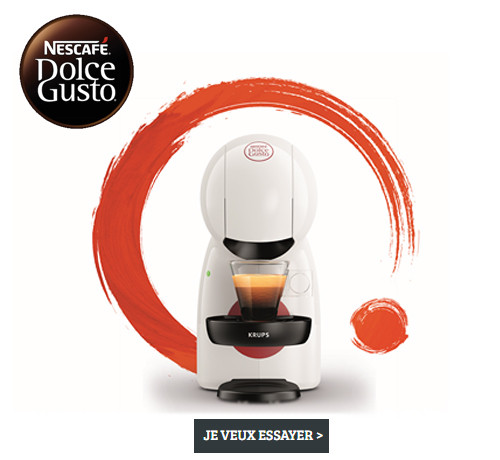 nouvelle machine de Nescafé Dolce Gusto : PICCOLO XS