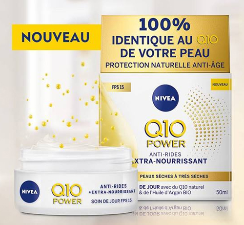 Crème Q10 anti-ride de la marque Nivea