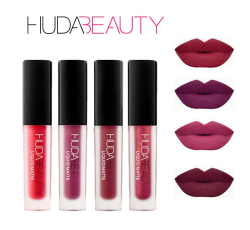 Rouge à lèvres liquide matte de la marque Huda Beauty