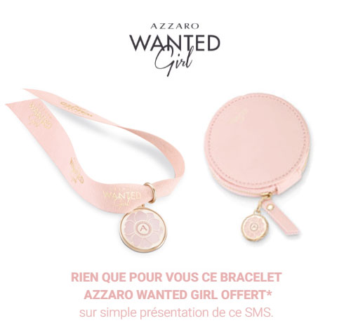 Bracelet de la marque Azzaro Wanted Girl