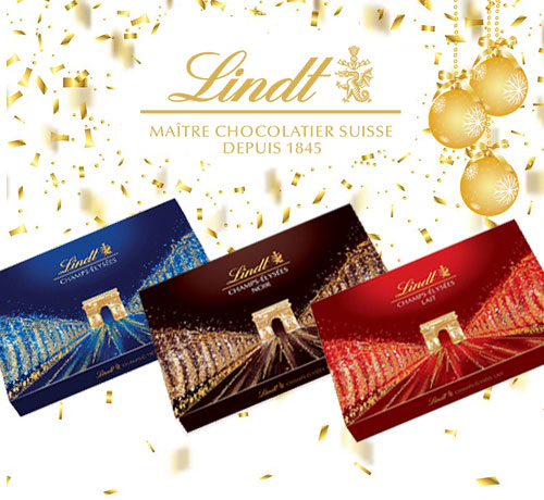 Coffret de chocolat de la marque Lindt offert par Tous-Testeurs