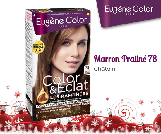 Kit de Coloration pour cheveux Praliné 78 de la marque Eugène Color