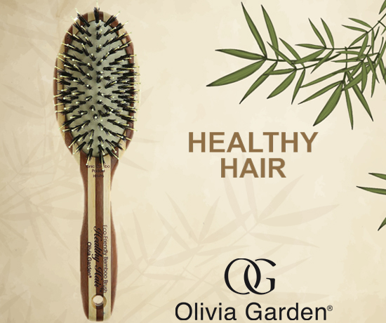 Brosse à cheveux Healthy Hair de la marque Olivia Garden