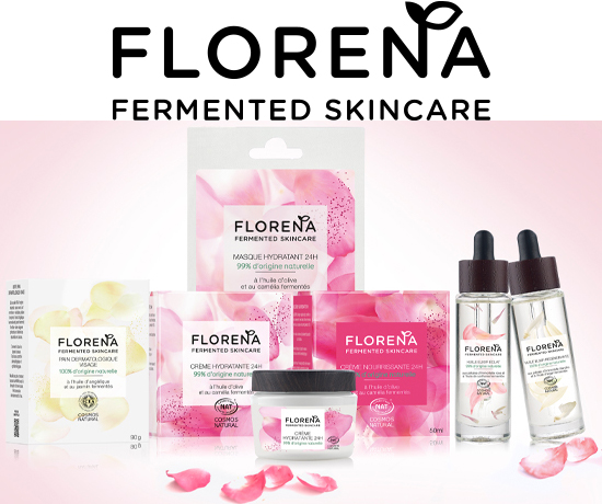 Routine Beauté hydratante et nettoyante de la marque Florena Fermented Skincare