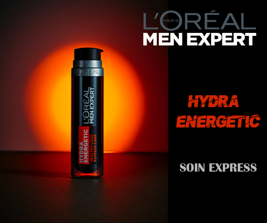 Soin Hydra Energetic Express Effet Bonne Mine de la marque L'Oréal Paris Men Expert