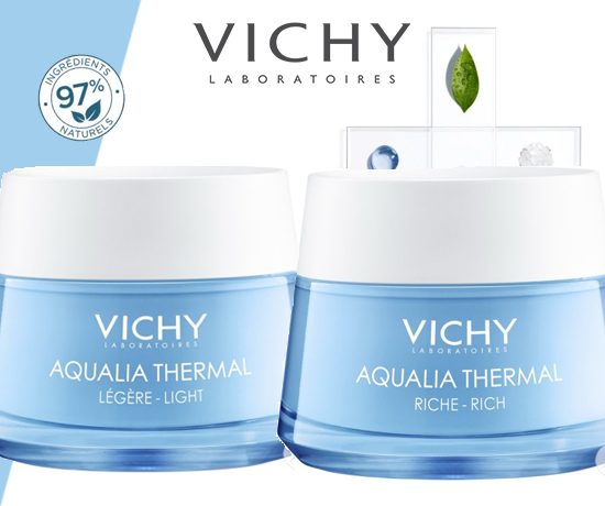 Crème Hydratante Aqualia Thermal la marque Vichy