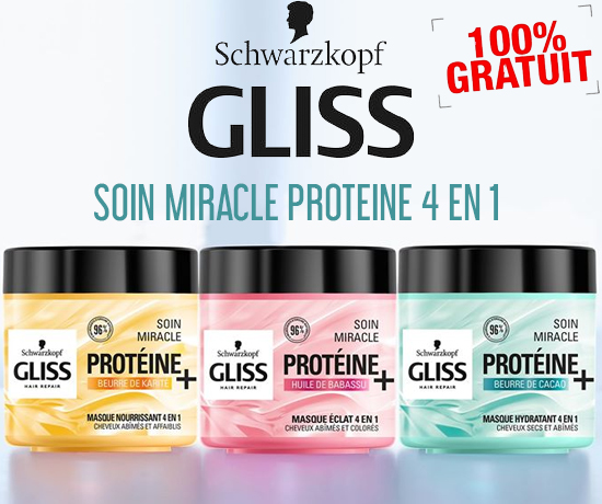 Soin Miracle Protéine 4 en 1 de la marque Schwarkopf